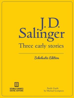 cover image of Three Early Stories (Scholastic Edition)